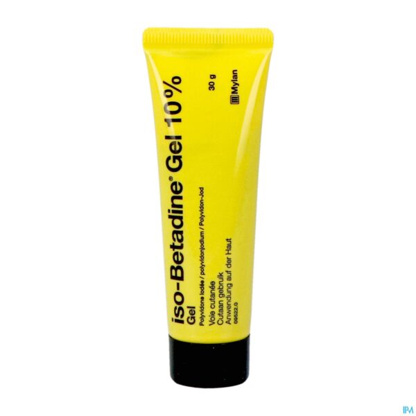 Productshot Iso Betadine Gel Tube 30g