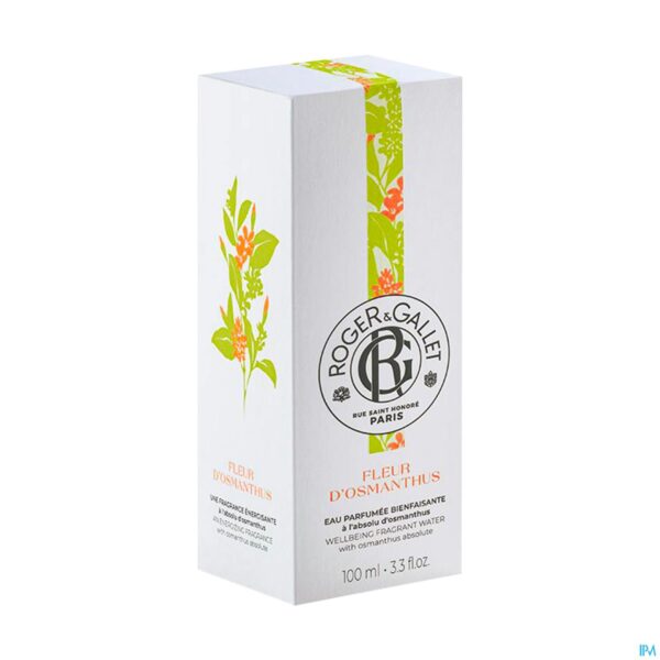 Packshot Roger&gallet Osmanthus Eau Parfumee 100ml Packshot Roger&gallet Osmanthus Eau Parfumee 100ml