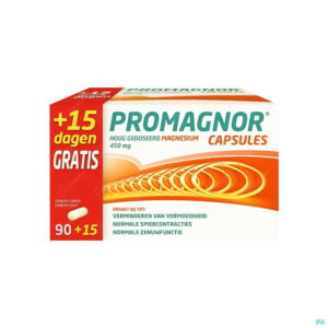 Packshot Promagnor Promopack Caps 90+15