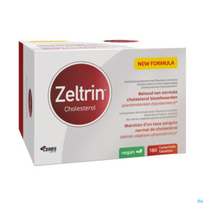 Packshot Zeltrin Cholesterol Tabl 180