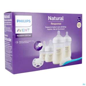 Packshot Philips Avent Natural 3.0 Starterset Zuigfles 4