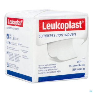 Packshot Leukoplast Compress N/woven N/st. 10cmx10cm 100