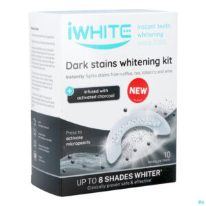 Packshot Iwhite Dark Stains Whitening Kit Mondstukken 10 Nf