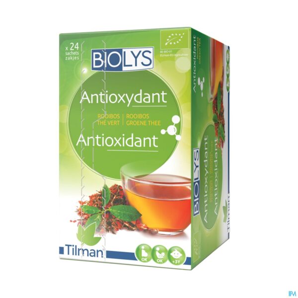 Packshot Biolys Rooibos Groene Thee Sach 24