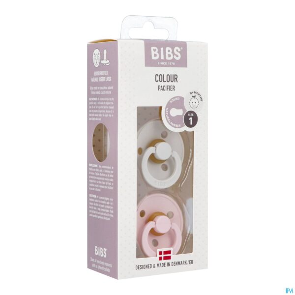Packshot Bibs 1 Fopspeen Duo Haze/blossom 2