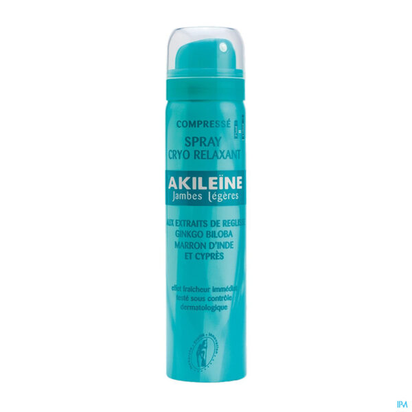 Packshot Akileine Cryo Relaxerende Spray 75ml