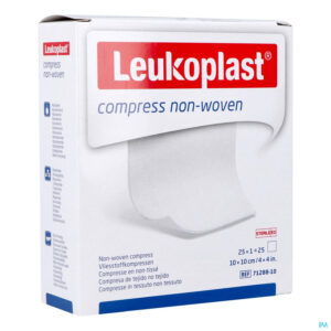 Packshot Leukoplast Compress N/woven St. 10cmx10cm 25