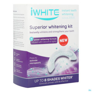 Packshot Iwhite Superior Whitening Kit Mondstukken 10