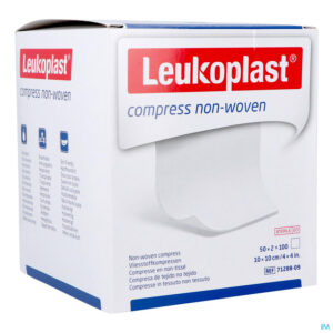 Packshot Leukoplast Compress N/woven St. 10cmx10cm 50x2