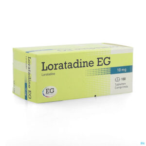 Packshot Loratadine EG 10 Mg Tabl 100 X 10 Mg