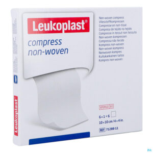 Packshot Leukoplast Compress N/woven St. 10cmx10cm 6
