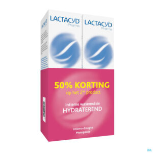 Packshot Lactacyd Phar Int Wash Moist 250ml -50%