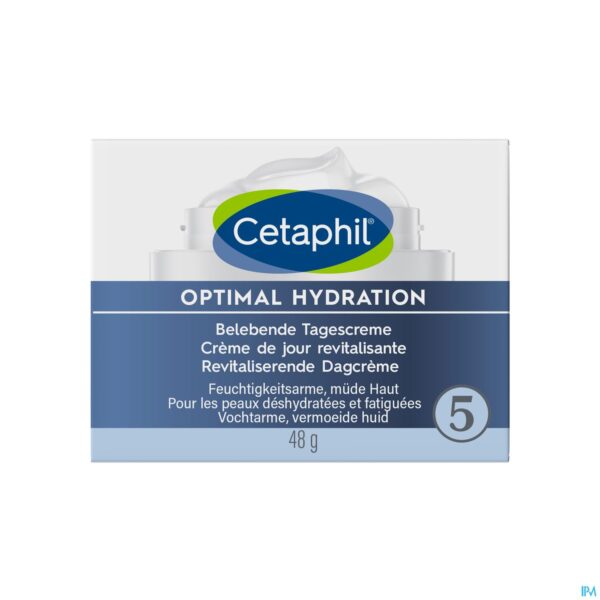Packshot Cetaphil Optimal Hydr. Revitaliserende Dagcreme48g