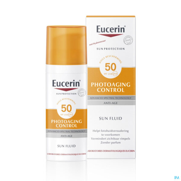 Productshot Eucerin Sun Fluide A/age Ip50+ 50ml