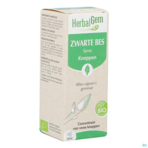 Packshot Herbalgem Zwarte Bes Bio Spray 15ml