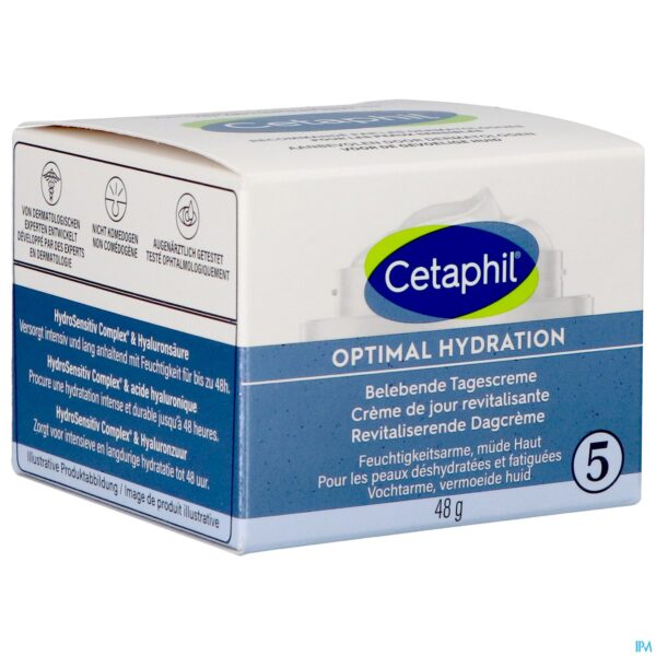 Packshot Cetaphil Optimal Hydr. Revitaliserende Dagcreme48g