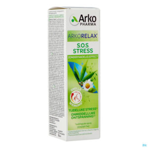 Packshot Arkorelax Stress Cannabis Sativa Spray Fl 10ml