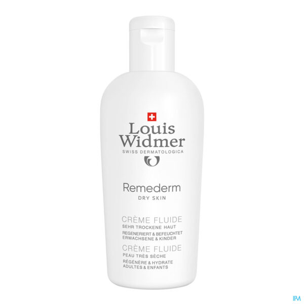 Packshot Widmer Remederm Dry Skin Cr Fluide N/parf Nf 200ml
