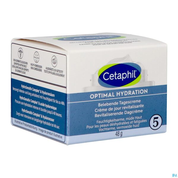 Packshot Cetaphil Optimal Hydr. Revitaliserende Dagcreme48g Packshot Cetaphil Optimal Hydr. Revitaliserende Dagcreme48g
