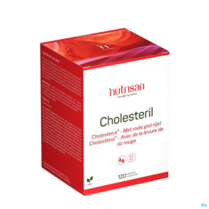 Packshot Cholesteril Tabl 120 Nutrisan
