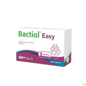 Packshot Bactiol Easy Caps 60 Metagenics