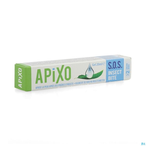 Packshot Apixo Sos Bite Gel 20ml Packshot Apixo Sos Bite Gel 20ml