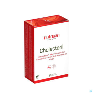 Packshot Cholesteril Tabl 60 Nutrisan