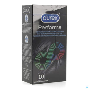 Packshot Durex Performa Condoms 10