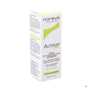 Packshot Actipur Cr A/imperfect.teintee Claire Nf Tube 30ml