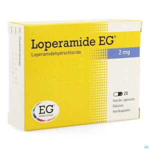 Packshot Loperamide EG Caps  20X2Mg