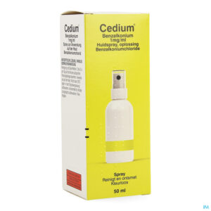 Packshot Cedium Benzalkonium Spray 50ml