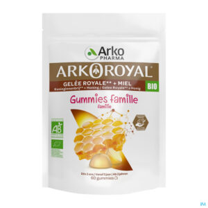 Packshot Arkoroyal Familie Bio Gummies 60