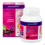 Productshot Mannavita Vitamine C + Zink Kauwtabl 60