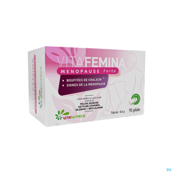Packshot Vitafemina Menopauze Forte Caps 90