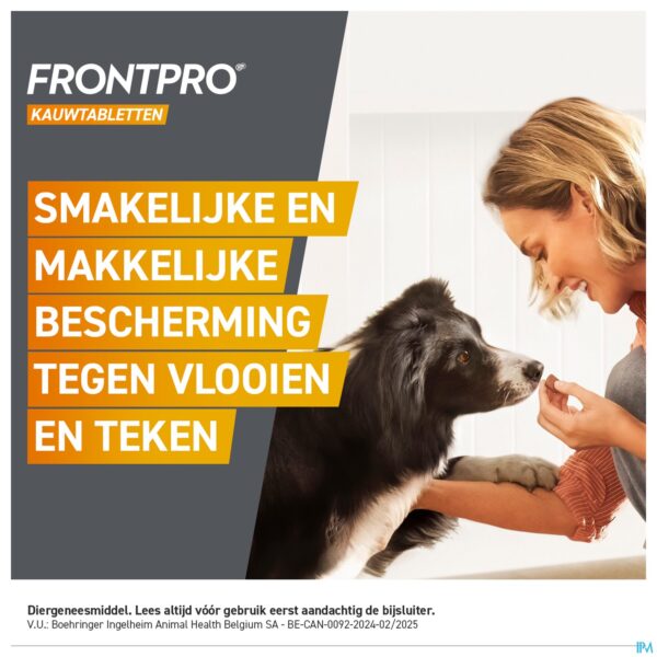 Lifestyle_image Frontpro 136mg >25-50kg Hond Kauwtabl 3