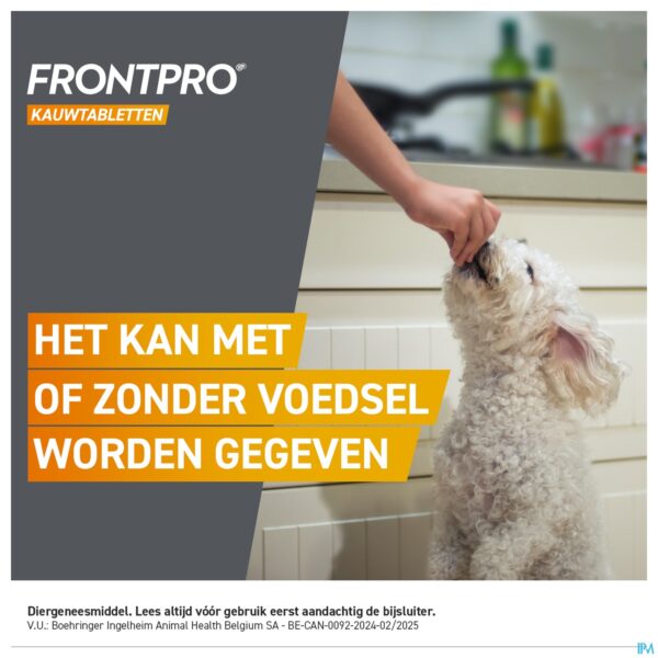 Lifestyle_image Frontpro 136mg >25-50kg Hond Kauwtabl 3