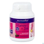 Productshot Mannavita Vitamine C + Zink Kauwtabl 60