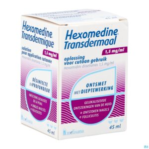 Packshot Hexomedine Sol 45ml Transcut