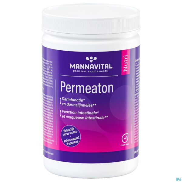 Packshot Mannavital Permeaton Pdr 360g