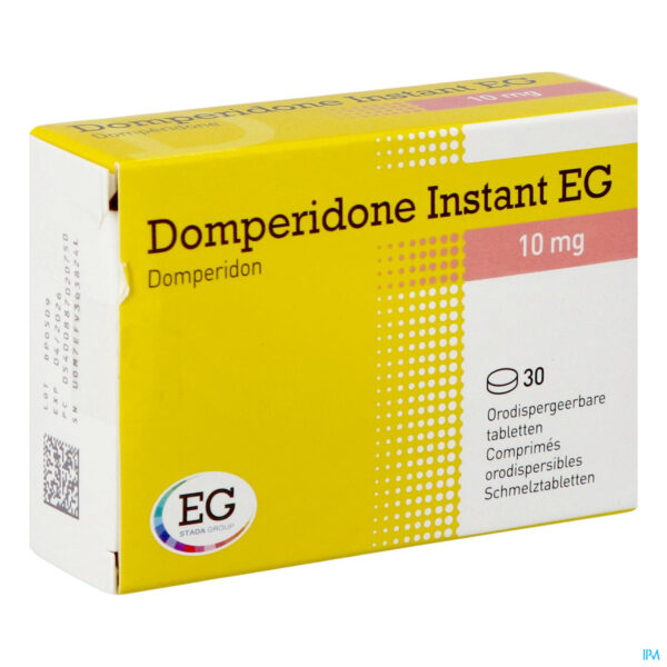 Packshot Domperidone Instant Eg 10mg Pi Pharma Comp 30 Pip