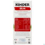 Packshot Fisher Kinder Ijzer Siroop 125ml