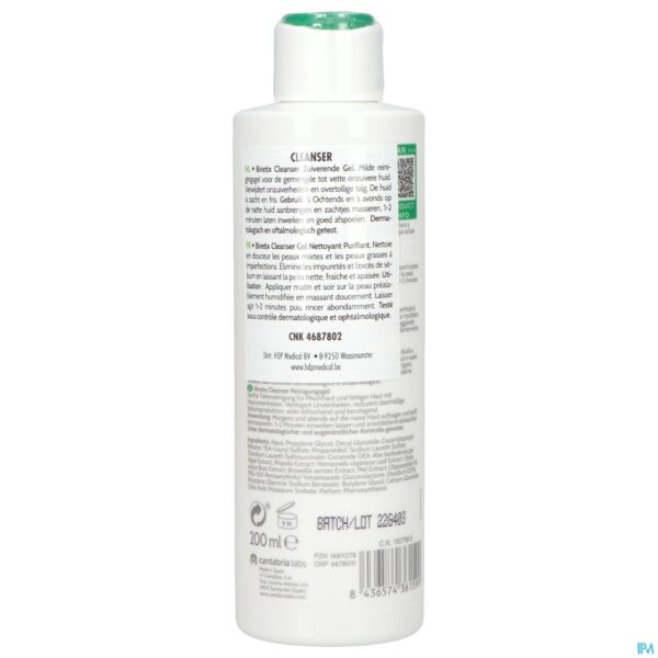 Packshot Biretix Cleanser Fl 200ml