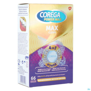 Packshot Corega Max Clean Tabl 66