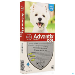 Packshot Advantix 100/ 500 Honden 4