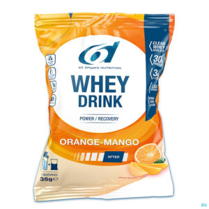 Packshot 6d Whey Drink Orange&mango Pdr 8x35g
