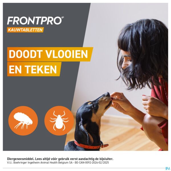 Lifestyle_image Frontpro 136mg >25-50kg Hond Kauwtabl 3