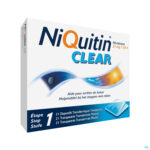 Packshot Niquitin Clear Patches 21 X 21mg
