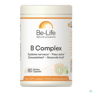 Packshot B Complex Vitamin Be Life Nf Caps 60 Verv. 2750834