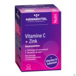 Packshot Mannavita Vitamine C + Zink Kauwtabl 60