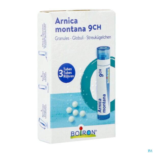 Packshot Arnica Montana 9ch Homeopack Gr 3x4g Boiron